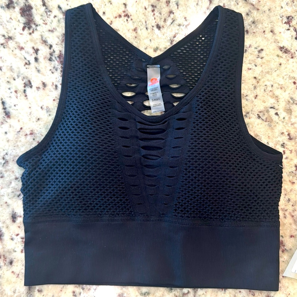 Black Sports Bra